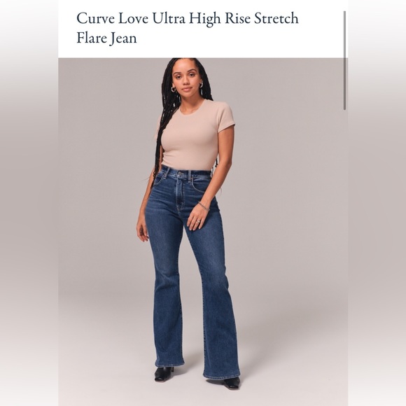 Abercrombie & Fitch Denim - Abercrombie & Fitch, Curve Love “The Flare”